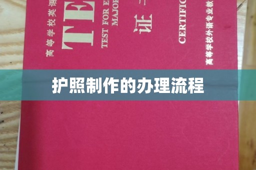 阜阳护照制作的办理流程