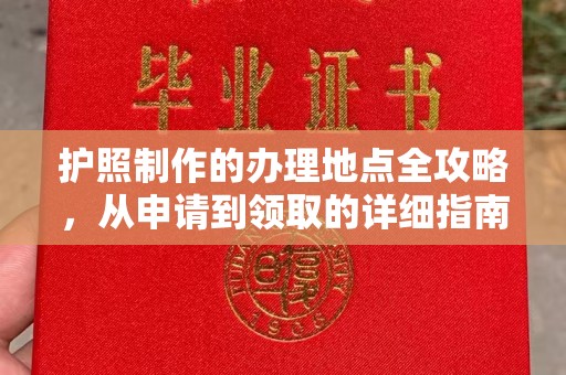 阜阳护照制作的办理地点全攻略，从申请到领取的详细指南