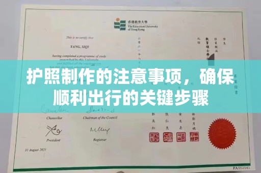 阜阳护照制作的注意事项，确保顺利出行的关键步骤