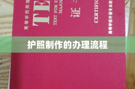 阜阳护照制作的办理流程