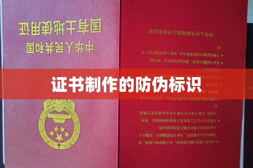 阜阳证书制作的防伪标识